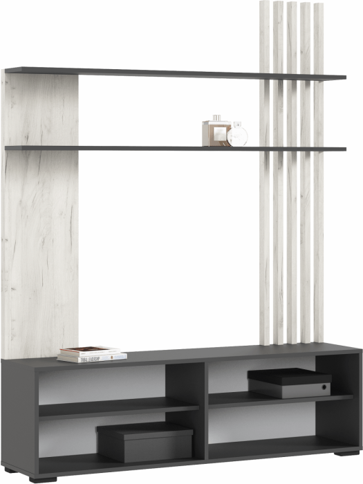 Роджинамиф Гостиная (Графит, Крафт золотой)