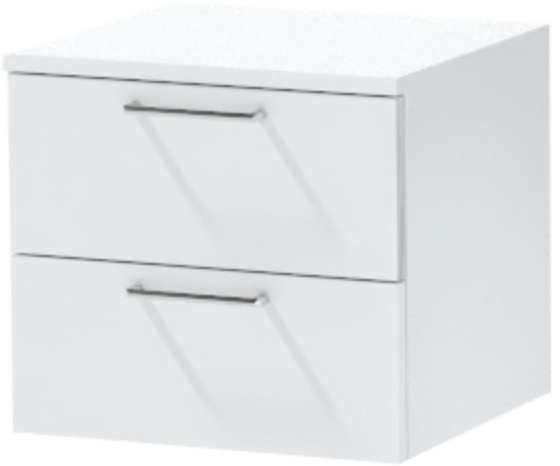 Тумба-6 прикроватная подвесная "Иннэс-7", Белый