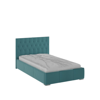 Октавия Кровать интерьерная 120 бирюза ромб, ПМ