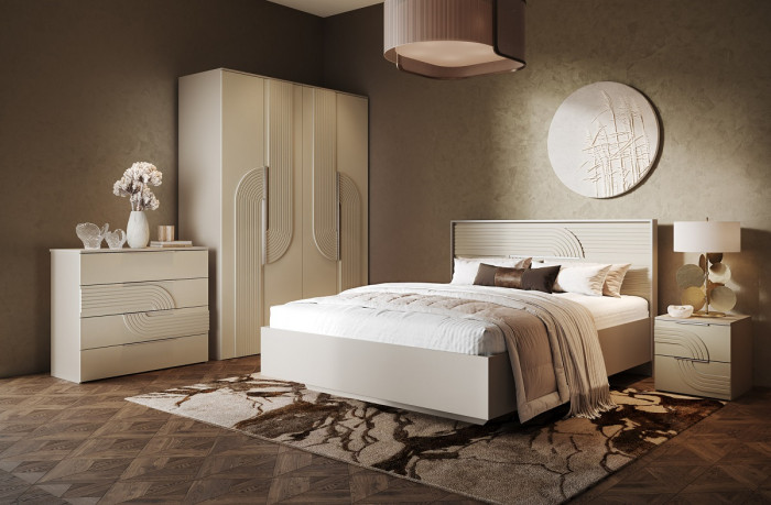 Модульная спальня "Монтиз" - Персидский жемчуг/Шаде песочный