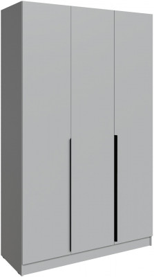 Шкаф Мадрид (1,4) без зеркала, Камень серый