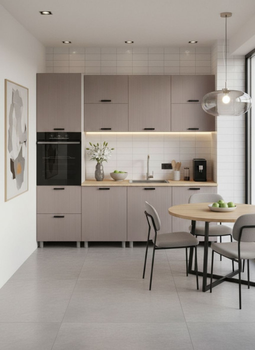 МК Аленушка 2,4м Лотос Кашемир,скоба антрацит,сонома