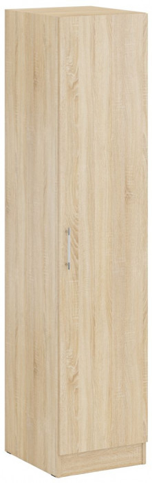 Спальня Стандарт 4-0800, дуб сонома/фасады ТВ тумбы МДФ белый глянец