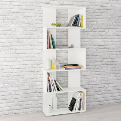 Стеллаж Ромео-1 (700*1800*250) белый