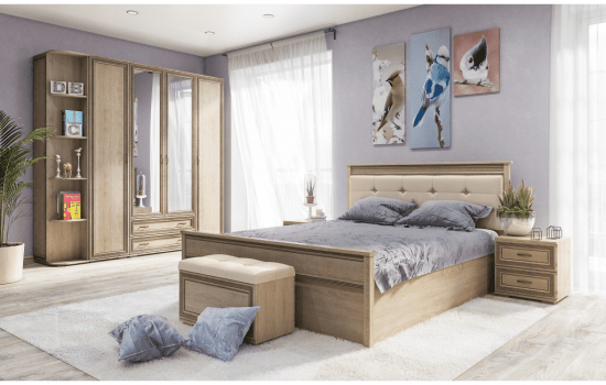 Модульная спальня Ливорно, композиция 3