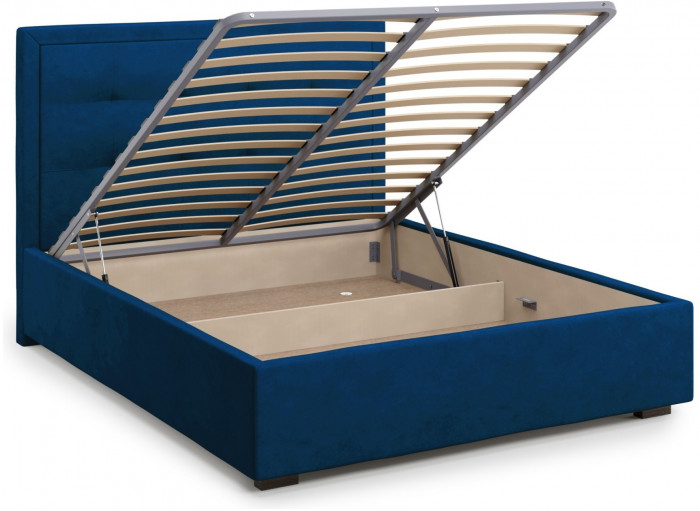 Кровать Komo 140 с подъемным механизмом, Velutto 26