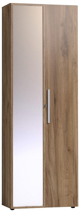 Шкаф для одежды с зеркалом Натуре 92, дуб крафт