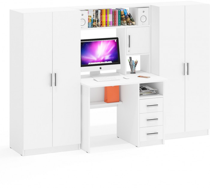 С-МД-СК9 Компоновка № 01, белый шагрень