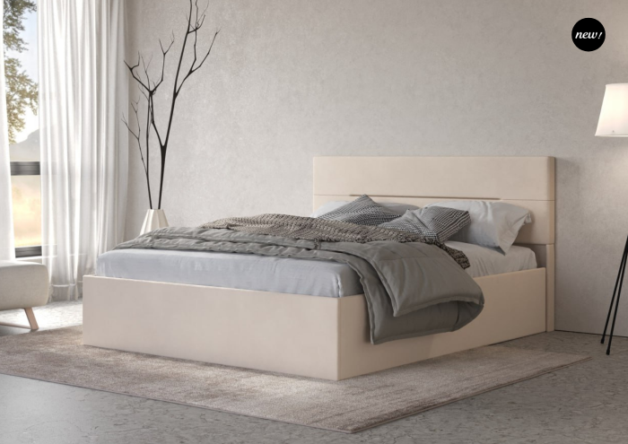 Кровать КР-432-М двуспальная 160, Микровелюр Zeekr-3