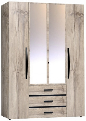 Шкаф для одежды и белья Натуре 555, гаскон пайн