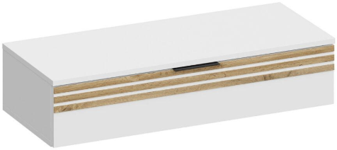 Модульная Прихожая Нао, набор №1, Графит/Графит, Дуб вотан, Simple 27