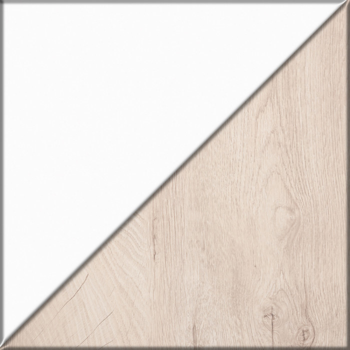 Муссон Спальня № 15, белый/дуб эндгрейн элегантный