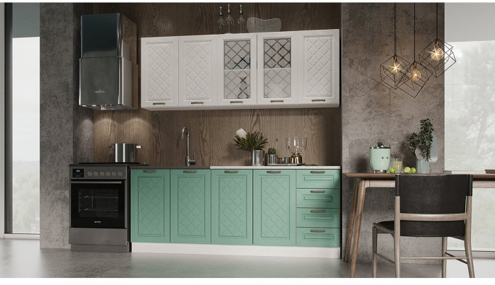 Кухня МДФ Агава 2000, Трюфель