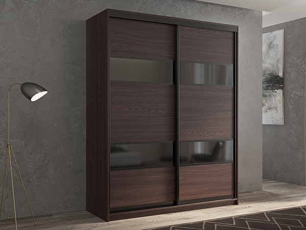 Шкаф-купе Кааппи 7 Венге 160х60х230 см