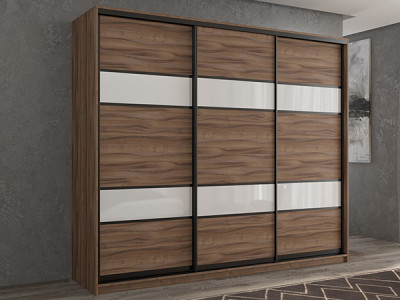 Шкаф-купе Кааппи 8 Орех Тьеполло 210х45х230 см