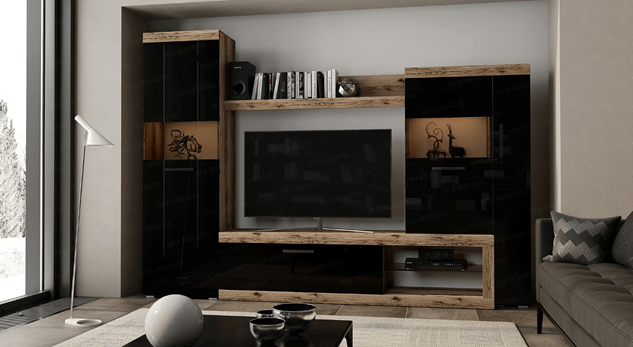 Гостиная Бастон, Вотан/Белый