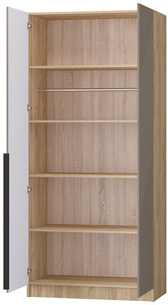 Шкаф Авис 1,0, Крафт золотой/Крема