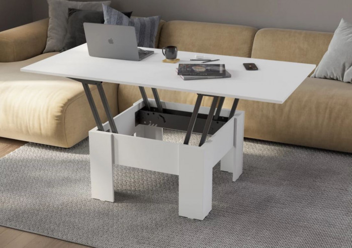 стол журнальный СТЖ-006 белый