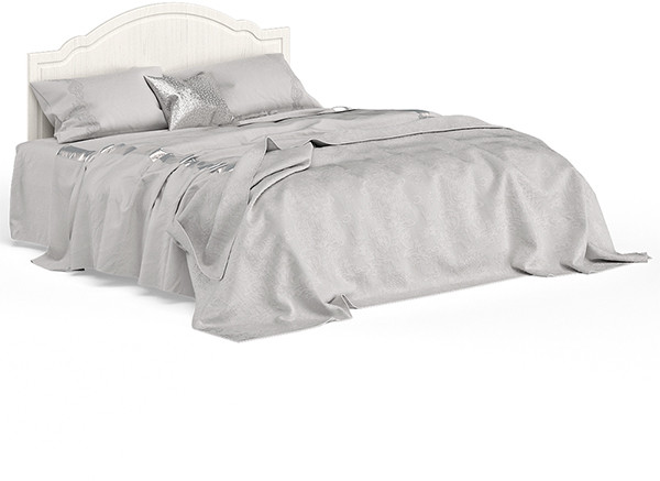 Ливерпуль Кровать 11.08 + основание + ножки, цвет ясень ваниль/белый, ШхГхВ 166х204х112 см., сп. м. 1600х2000 мм., б/м, ортопед есть